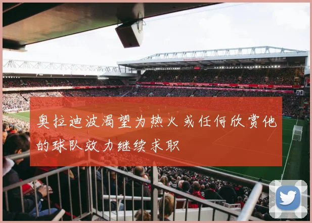 奥拉迪波渴望为热火或任何欣赏他的球队效力继续求职